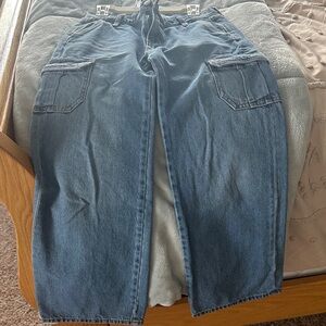 Old Navy Kids Blue Cargo Pants